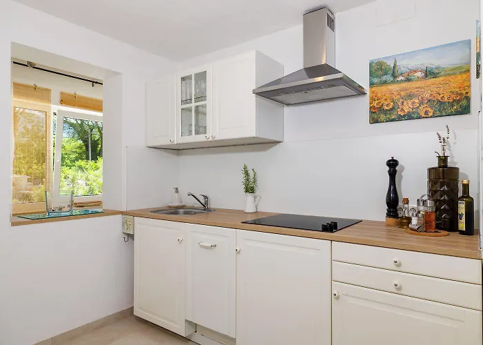 Traumhaftes Mit Pool, Mediterranem Garten, Grill, Babybett, Wifi * Tribalj (Primorsko-Goranska)